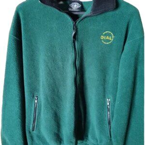 Charles River Dial Corp Zip Font Fleece Jacket